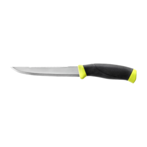 Nóż Morakniv Fishing Comfort Scaler 150 z ząbkami stal nierdzewna