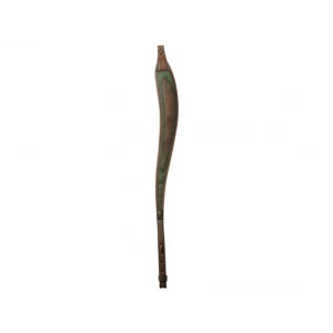 PAS DO BRONI RIFLE SLING IN CANVAS/LEATGER GREEN 93CM