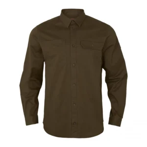 KOSZULA HARKILA TRYM L/S SKJORTE WILLOW GREEN