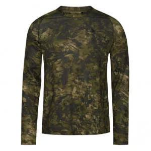 KOSZULKA SEELAND ACTIVE CAMO L/S T-SHIRT INVIS GREEN