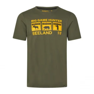 KOSZULKA SEELAND CAUTION T-SHIRT GRAPE LEAF
