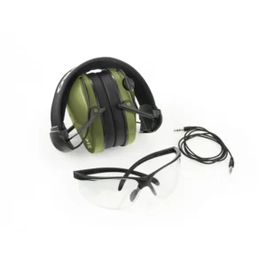 SŁUCHAWKI REALHUNTER ACTIVE PRO OLIWKOWE + OKULARY